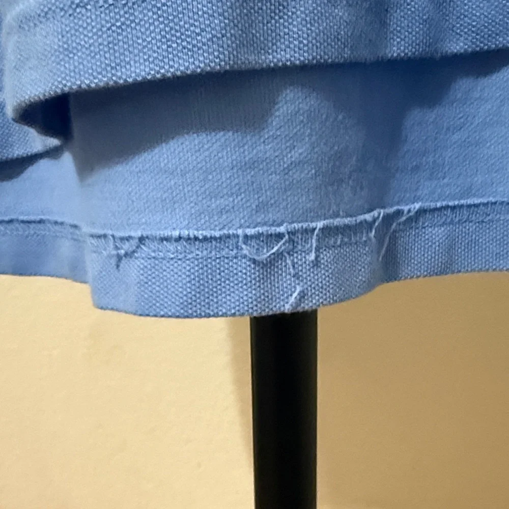 J. Crew Light Blue Polo Shirt for Men Slim Fit